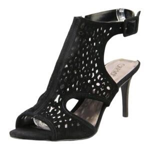 Carlos Santana | Women's Black Suede Heels | Size 8 | 0835